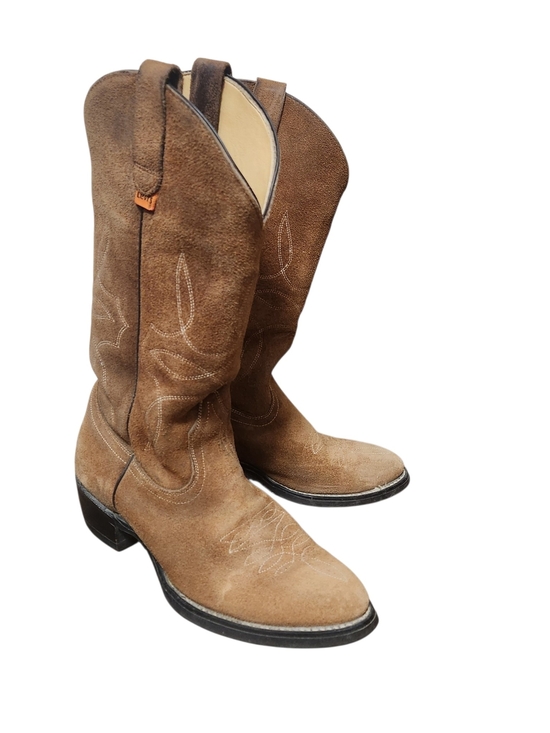 Levi's Shoes - 💐Vintage 70s 80s Levi's Orange Tab Suede Leather Cowboy Boots Women 6.5 M Rare